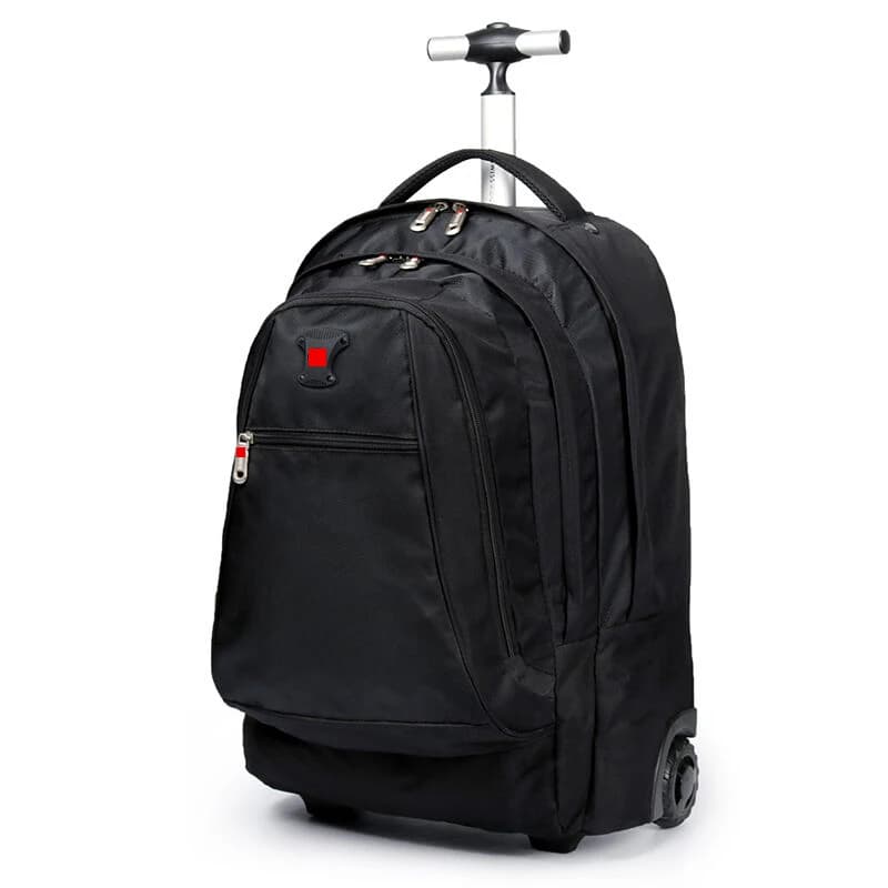 Sac de voyage à roulettes de grande capacité pour hommes et femmes, valise d'embarquement multifonct