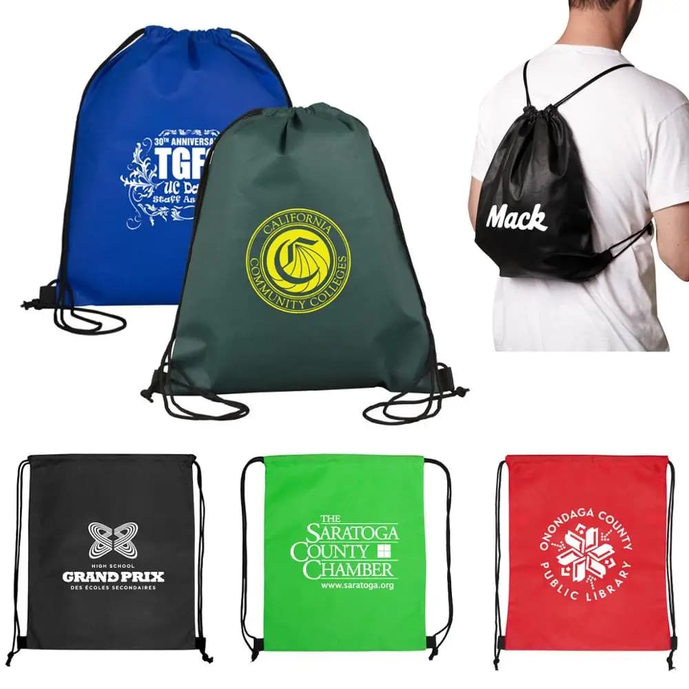 Sacs de sport avec logo personnalisé, sac à dos pour promotions commerciales, sac de voyage de sport