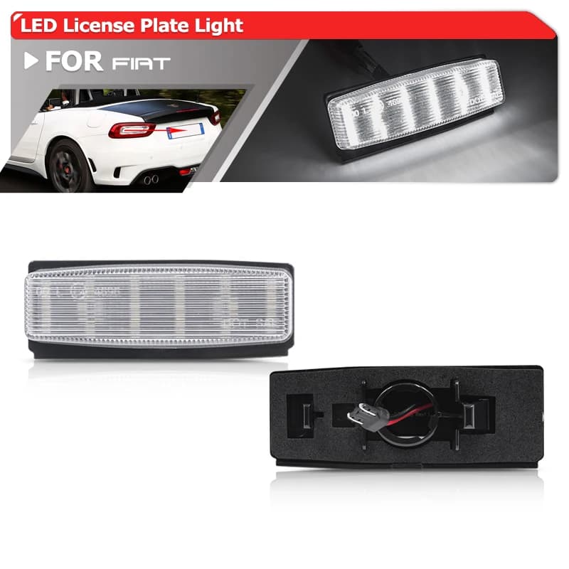 2x Convient Pour Fiat 124 Araignée 2017 2018 2019 2020 Canbus Blanc SMD Arrière A Mené des Lumières