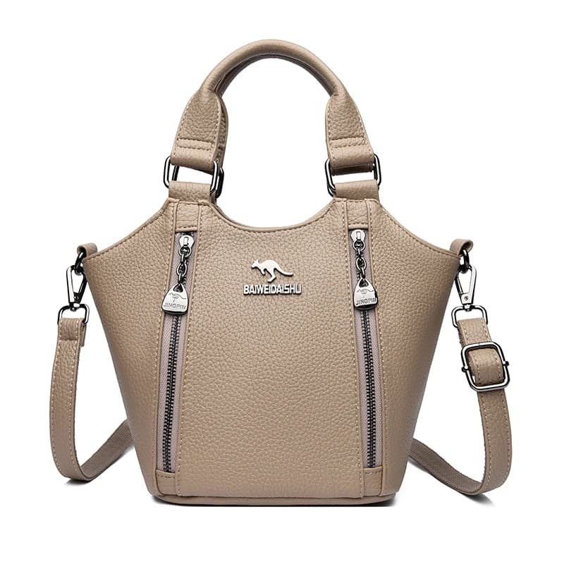 Sac seau de luxe en cuir souple de haute qualité pour femmes, sacs à main de créateur, sacs fourre-t