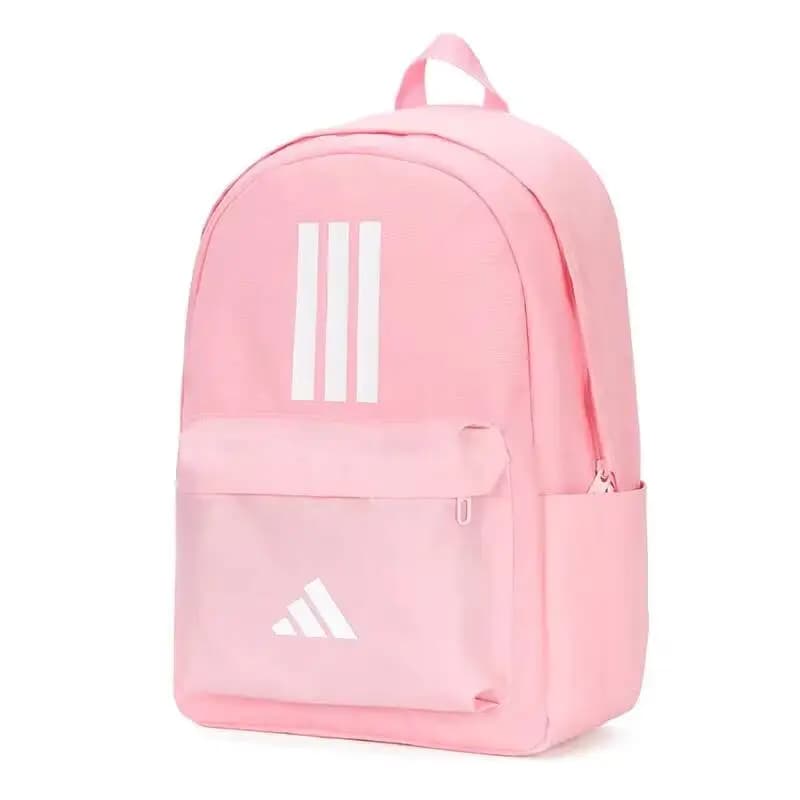 Nouveau sac à dos rose Adidas pour femmes, sac à dos décontracté avec logo minimaliste, léger, pour