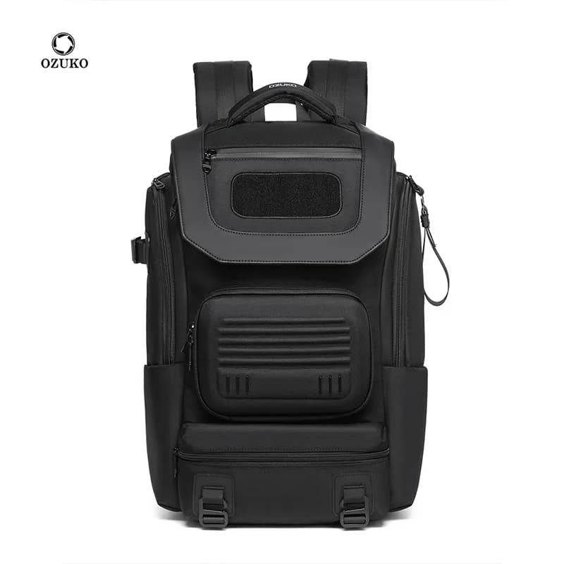 Ozuko sac à dos pour hommes sac de voyage multifonctionnel en plein air grande capacité étanche comp