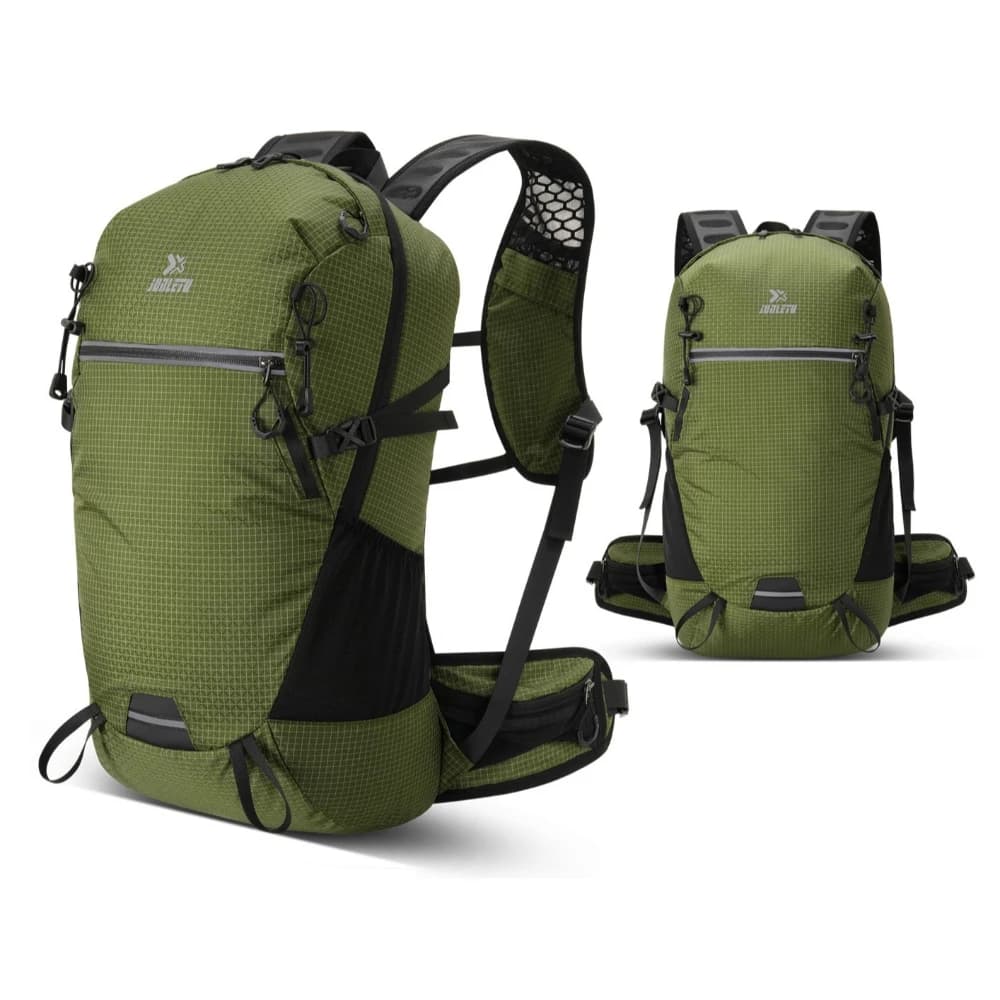 Sac à dos de randonnée 28L avec sac banane, léger, imperméable, sangle à coussin d'air, sac à dos mu