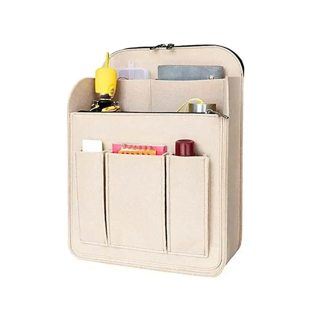 Nouveau sac intérieur multi-poches pour sac à dos, grande capacité, sac de rangement portable en feu