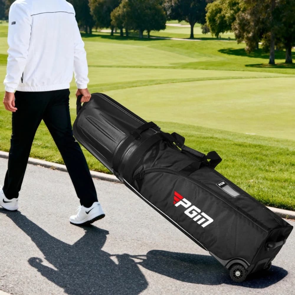 Sacs de voyage de golf PGM pour les compagnies aériennes avec roulettes et coque rigide