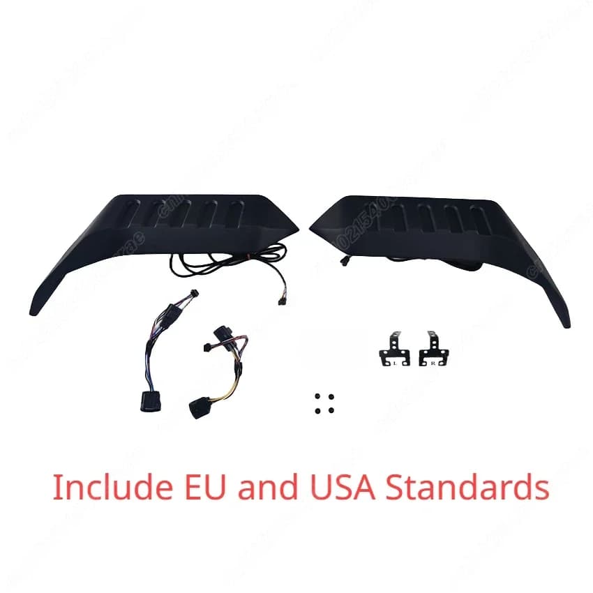 Pour Jeep Wrangler JK JL 2007-2017 2018 2019 2020 2021 2022 2023 becquet de feu de toit arrière sépa