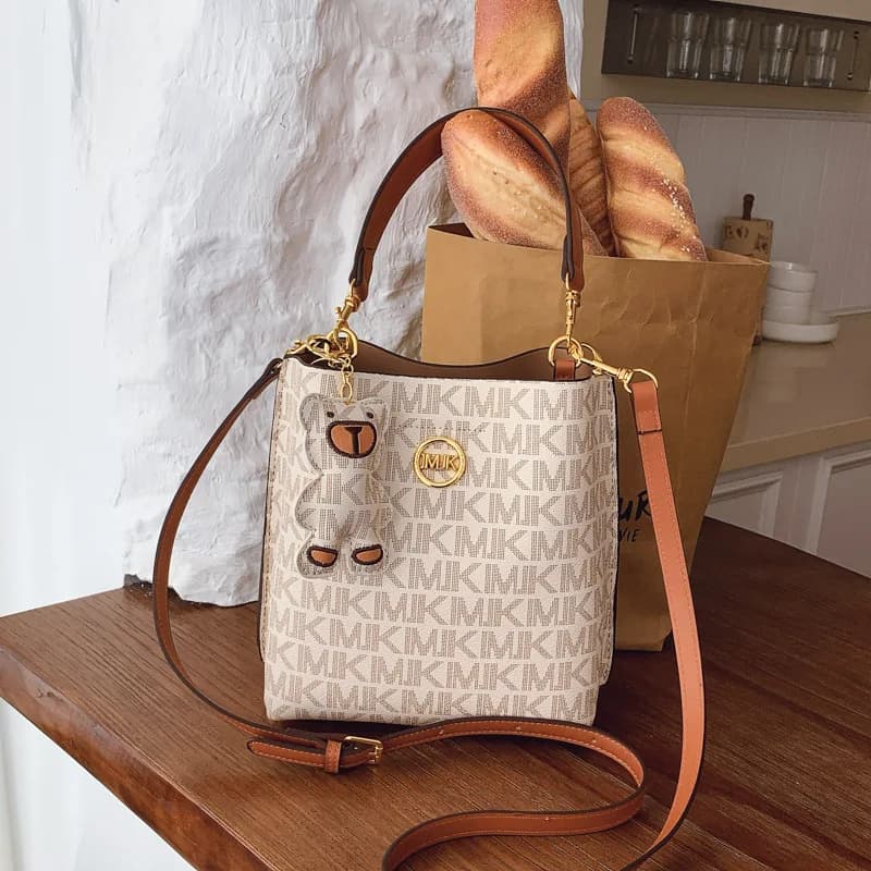 Sac à main vintage de style classique pour les déplacements, sac seau adapté à toutes les occasions,