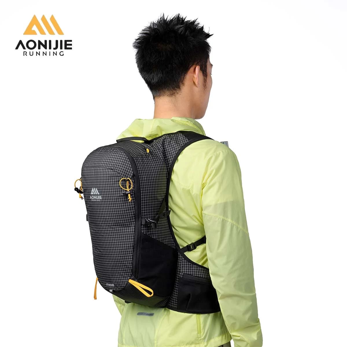 AONIJIE FH2518 18L sac à dos professionnel de course sur sentier de grande capacité pour le cyclisme en plein air adapté à la randonnée et à l'alpinisme