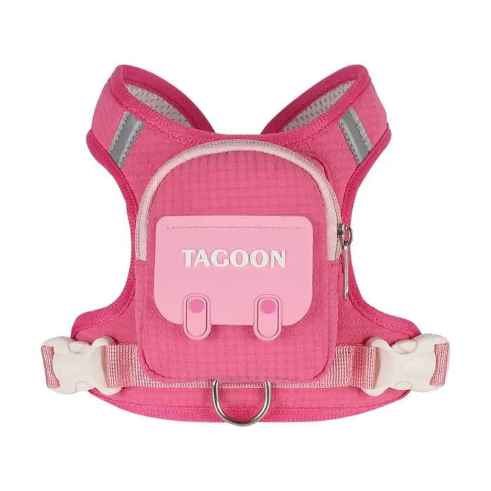 Sac à dos-harnais pour chien, motif écossais mignon, sac de transport extérieur pour animaux de comp
