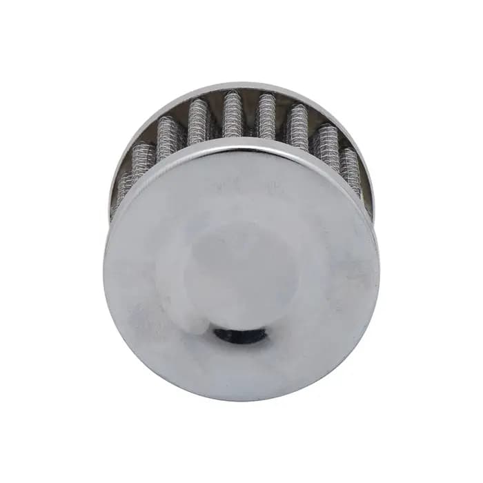 Interface universelle filtre à Air moto ID 18mm argent cône de voiture filtre d'admission d'air froi