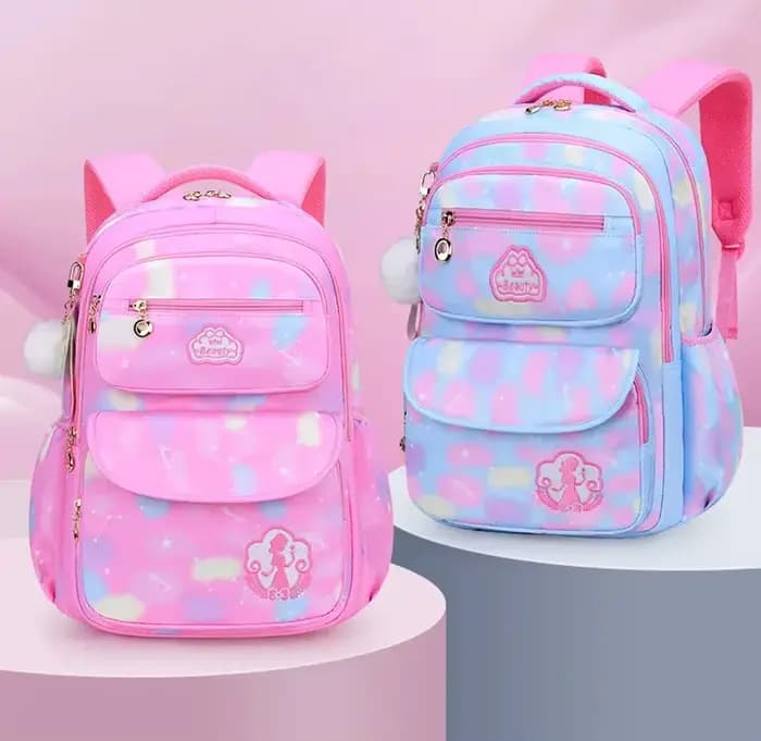Enfants fille sac à dos sac d'école rose pour enfant enfant adolescent cartable primaire Kawaii mign