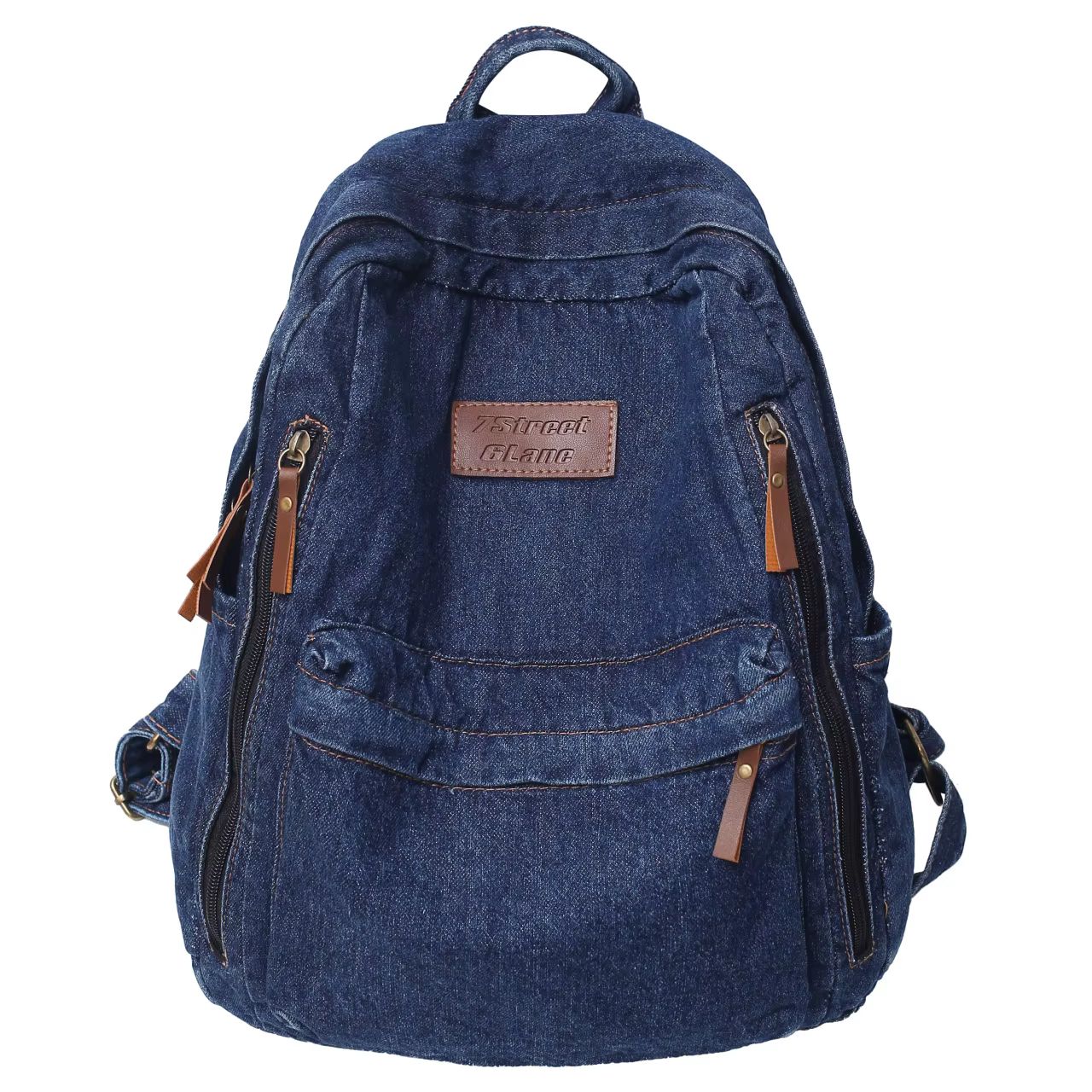 Denim mode sacs à dos pour l'école tendance étudiant jean sac Multi poches grande capacité sac à dos