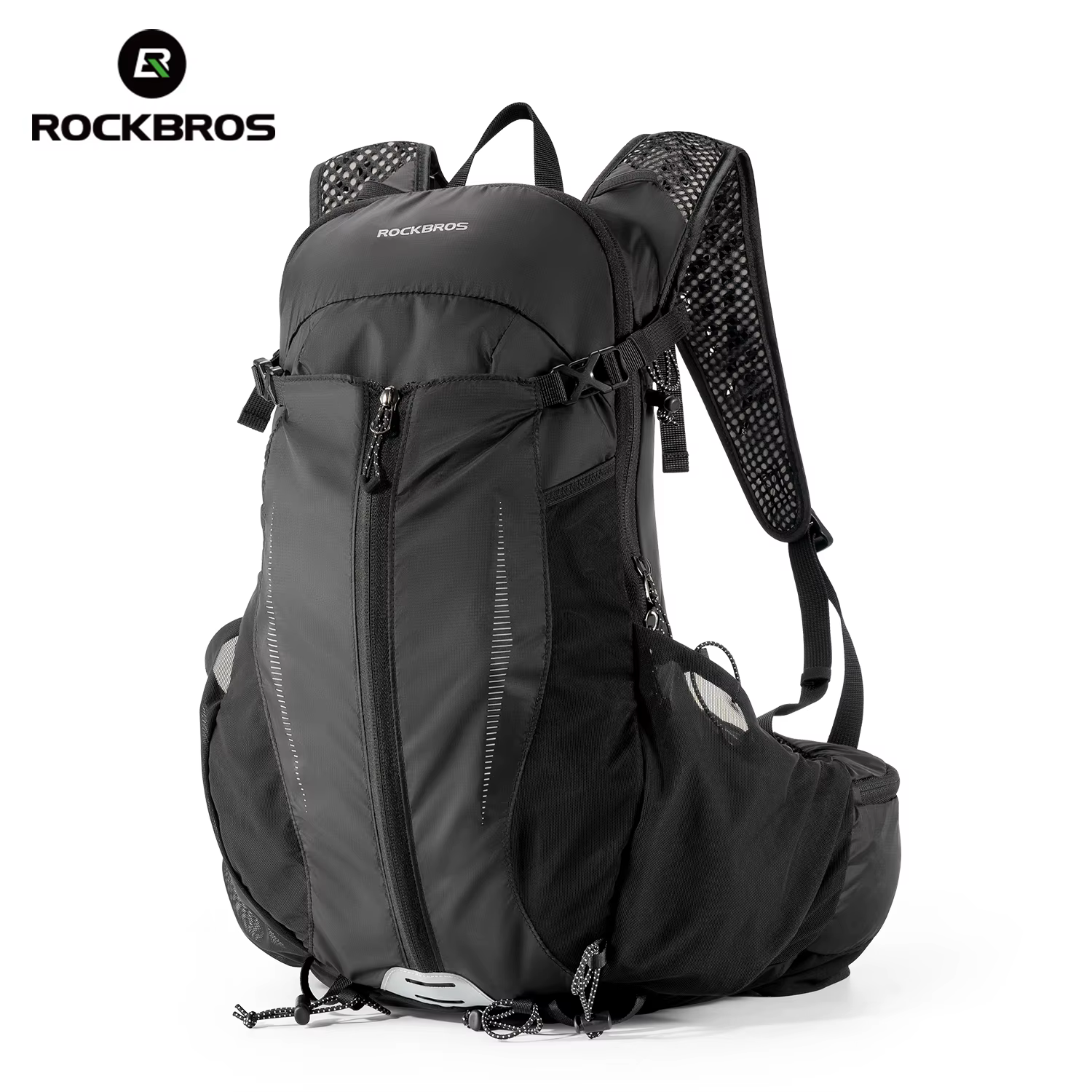 ROCKBROS Sac à dos imperméable extensible 19L grande capacité sac à dos tactique cyclisme randonnée