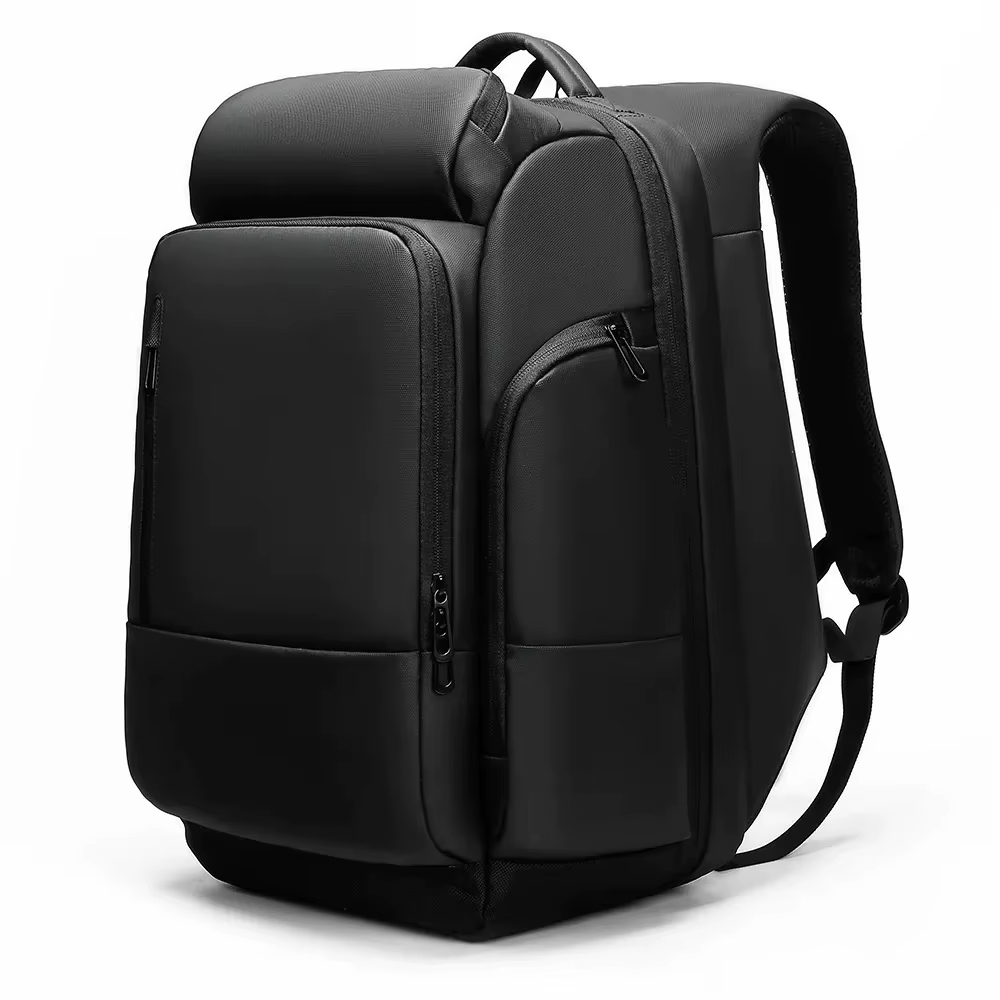 Sac à dos pour ordinateur portable de grande capacité pour hommes de 18 pouces, étanche, chargeur US