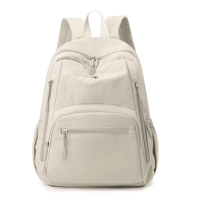 Sac à dos ultra-léger en nylon imperméable pour femmes, grande capacité, niche à la mode, sac à dos 