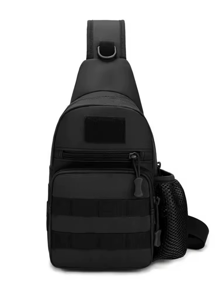 Sac à dos de pêche, sac à bandoulière, étui de rangement pour matériel de pêche avec porte-canne, éq