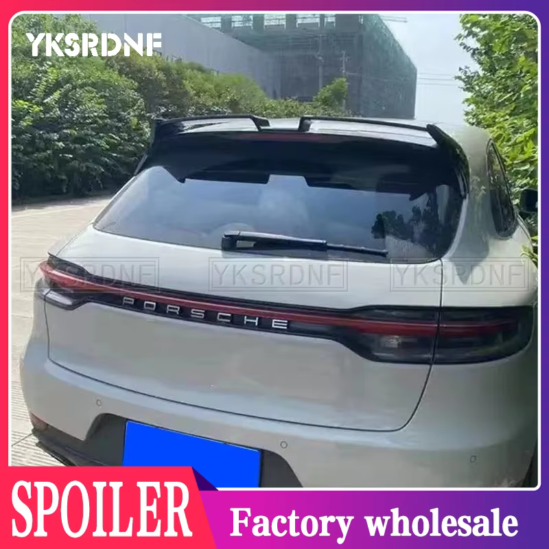 Becquet arrière de coffre pour Porsche Macan, lèvre d'aile de coffre, Kit de carrosserie en Fiber de