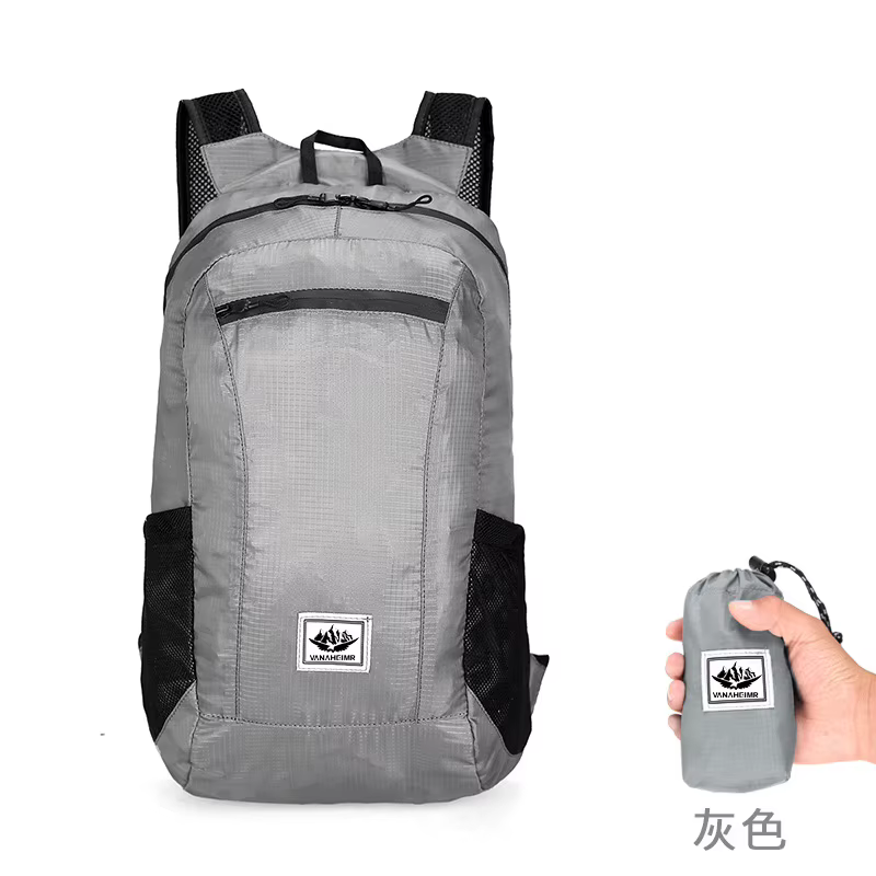 Sac à dos de cyclisme pliable et imperméable, léger et facile à transporter, pour le sport, les voya