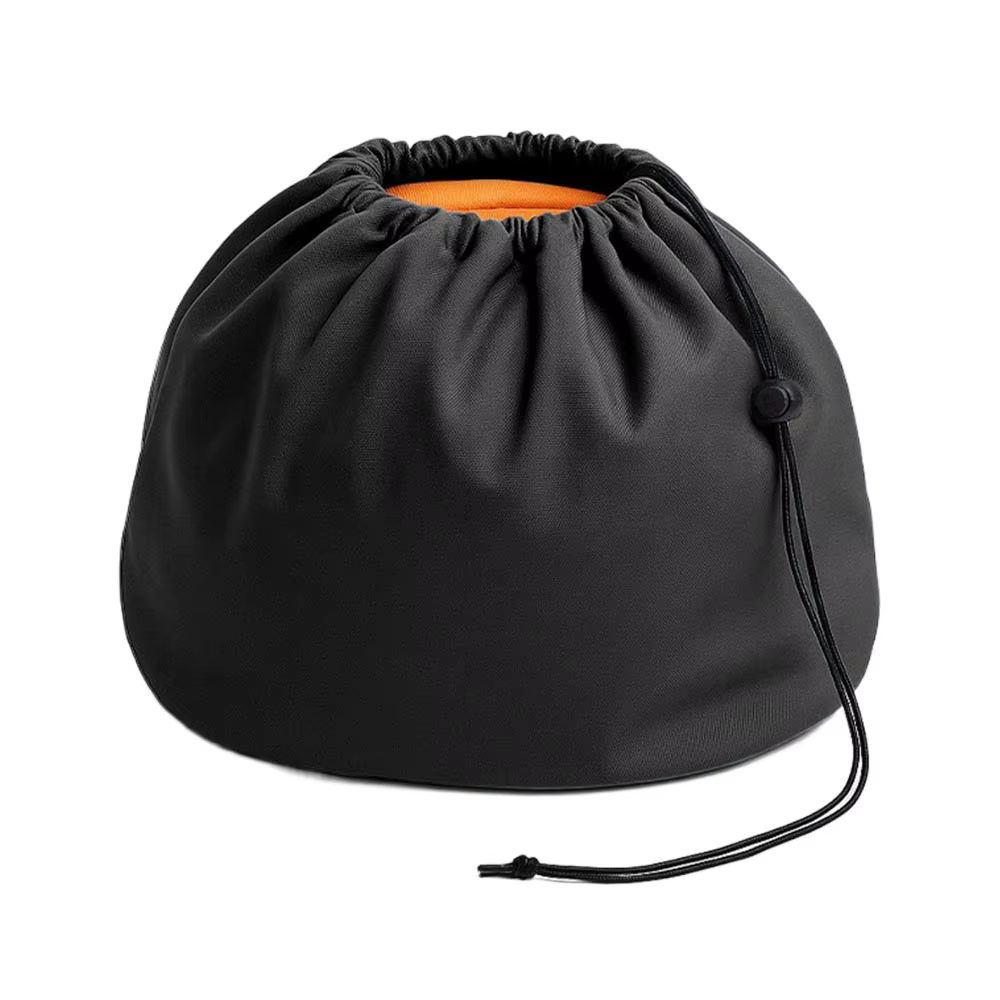Sac fourre-tout de basket-ball de couleur unie, sac de rangement réglable de grande capacité avec co