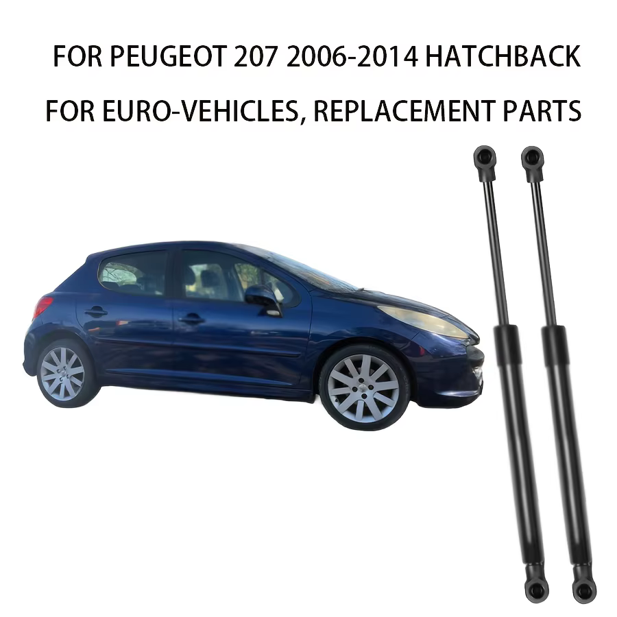 Ressorts à gaz pour hayon arrière, 2 pièces, pour Peugeot 207 2006 – 2014 Hatchback