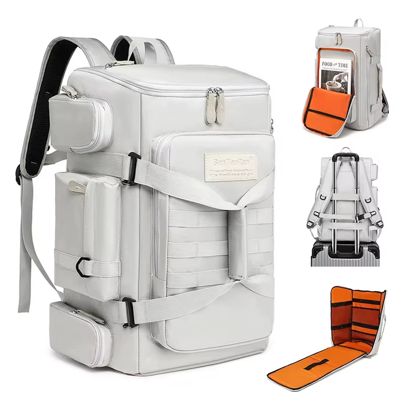 Sac à dos multi-poches pour ordinateur portable pour homme, grande capacité, voyage d'affaires, baga