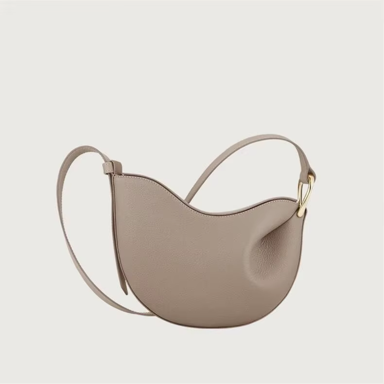 Sac fourre-tout tendance 2026 en forme de pois, en cuir souple, sac de navetteur haut de gamme, doub