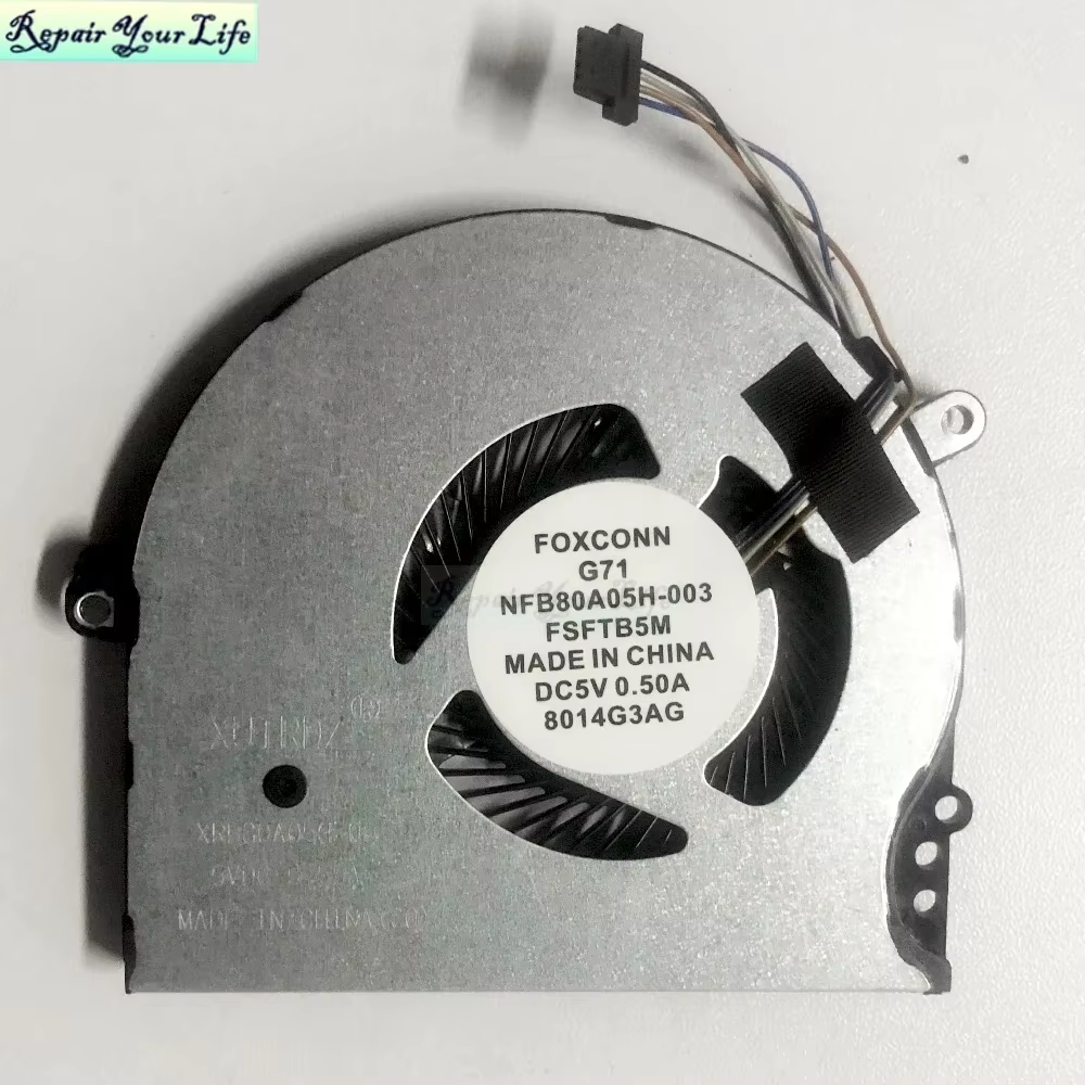 Ventilateurs de refroidissement de processeur pour ordinateur portable HP 15-CC 15-CK 14-BK 14-BP TP