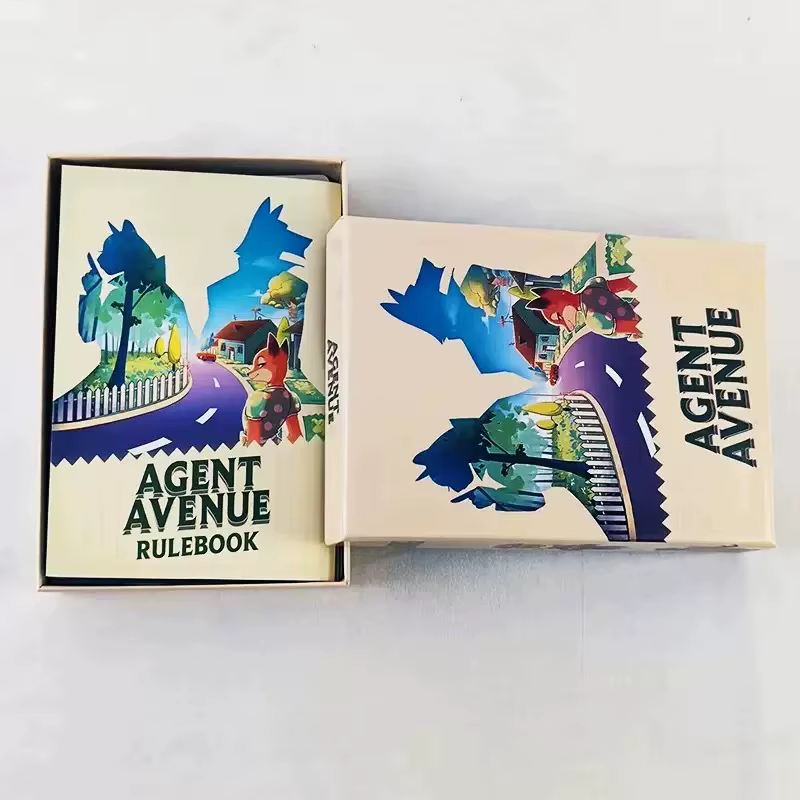 Jeu de société Agent Avenue, version anglaise, 2 joueurs, jeu de table amusant pour la famille et le