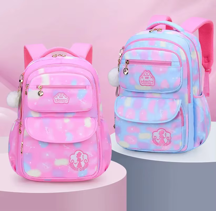 Enfants fille sac à dos sac d'école rose pour enfant enfant adolescent cartable primaire Kawaii mign