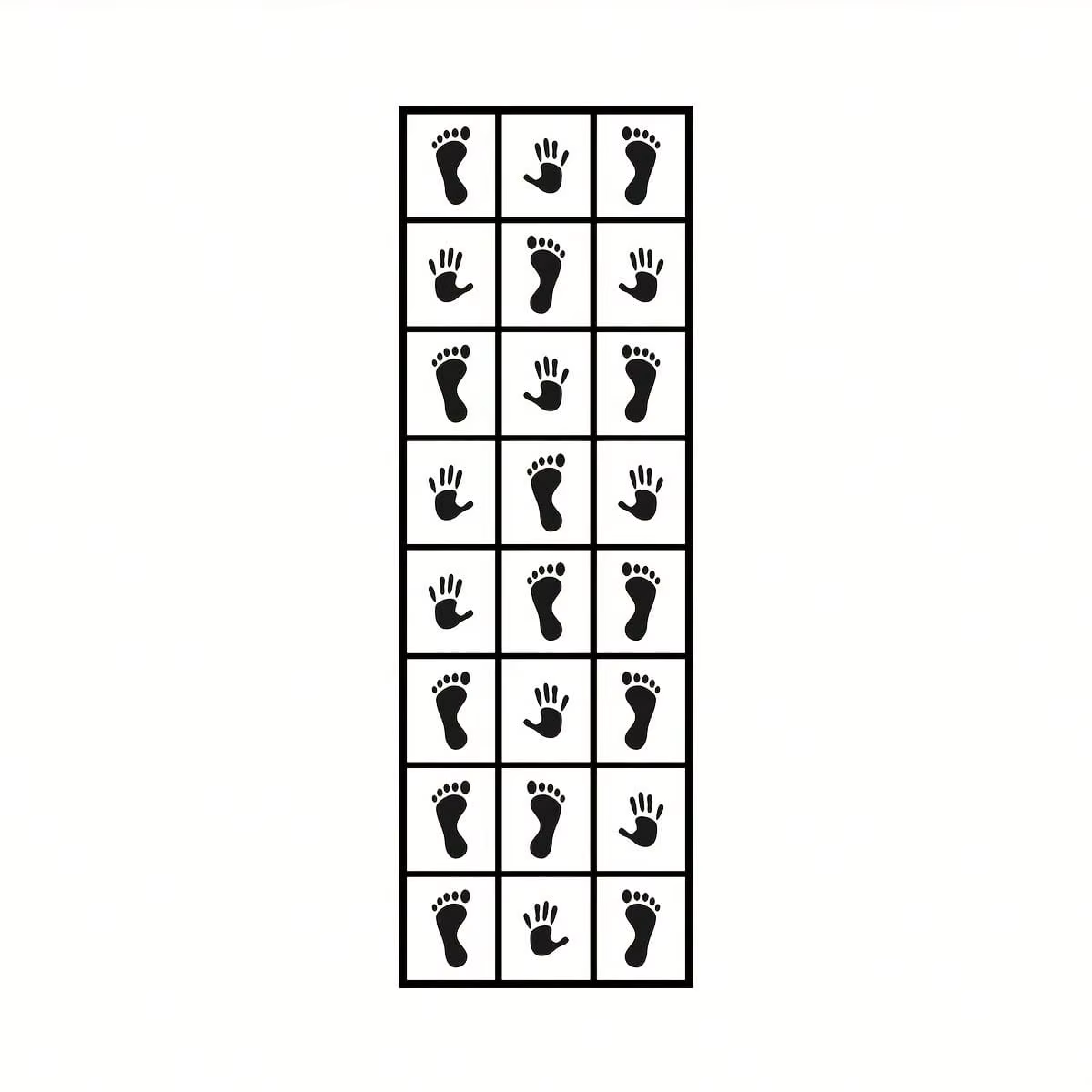 Jeu de Hopscotch pour les mains et les pieds, pour adultes et adolescents, divertissement en plein a