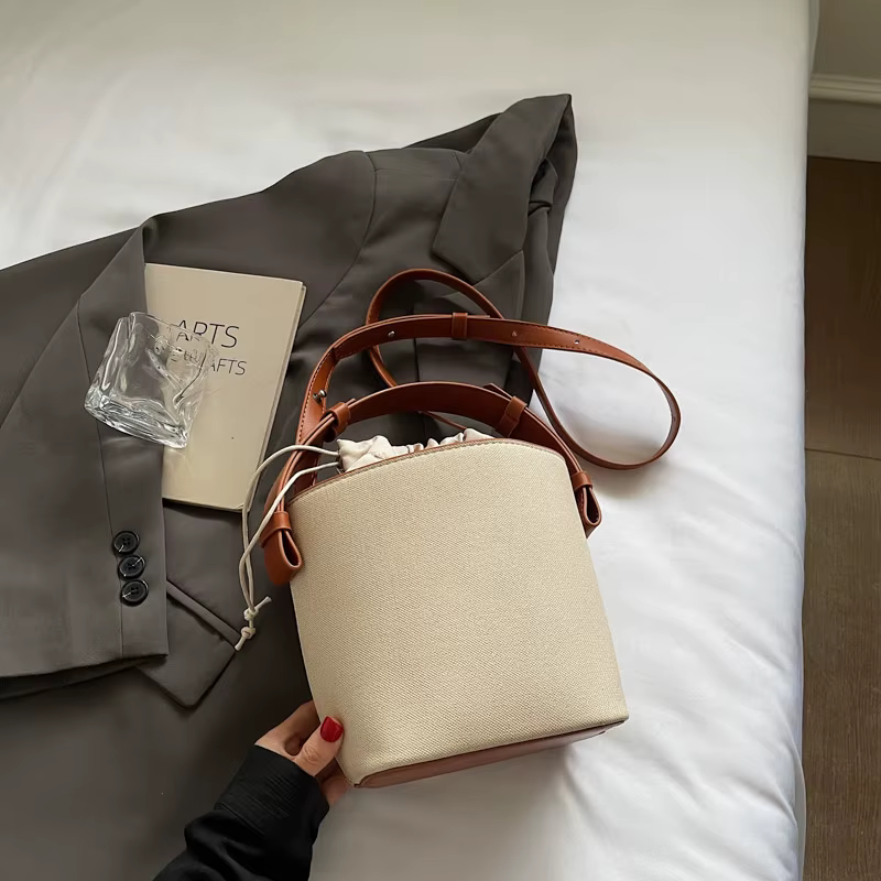Petit Sac à Main en toile pochette Simple femmes loisirs Versailt Pu cuir épaule Sac à bandoulière c