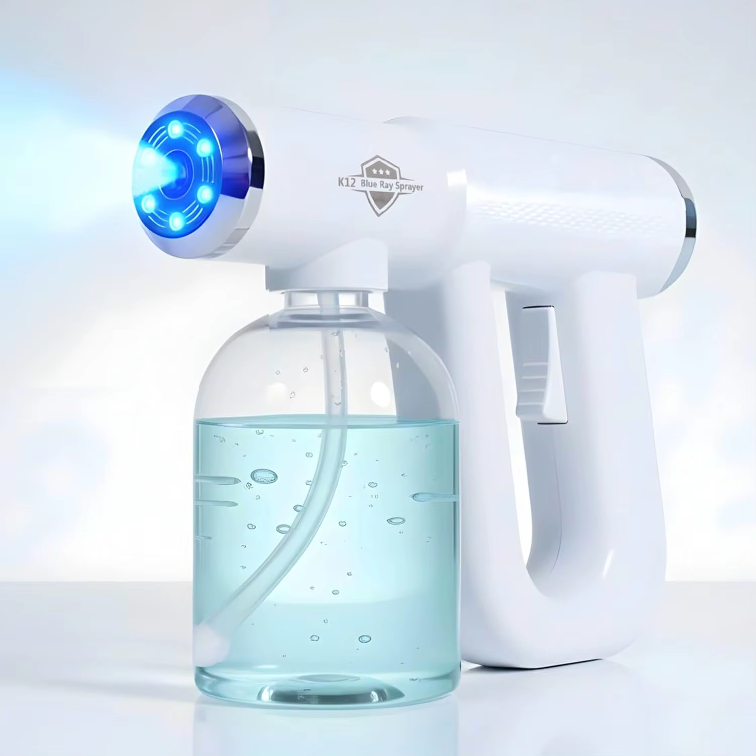 Pulvérisateur désinfectant professionnel ULV, atomiseur à lumière bleue, spray nano pour soins capil