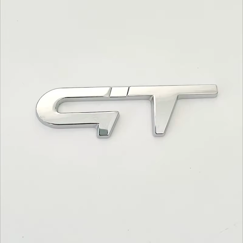 Autocollant 3D en métal GT Sport, emblème de coffre arrière de voiture, pour Renault Logan Clio Mega