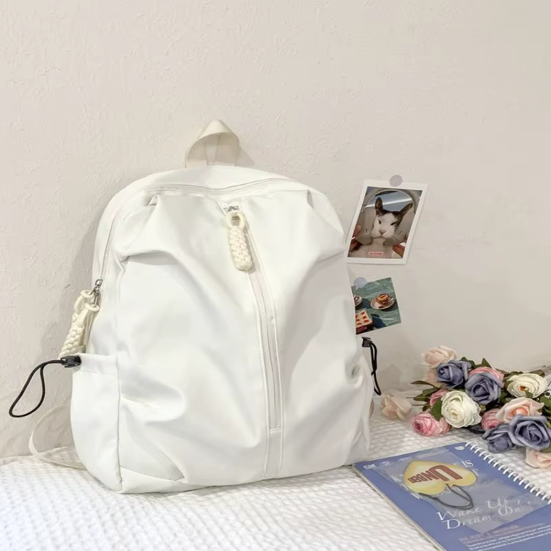 Sac à dos grande capacité pour étudiants, simple, décontracté, sportif, voyage
