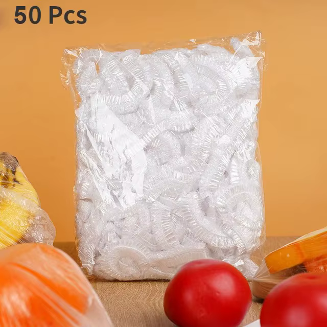 Couvercle alimentaire jetable Saran Wrap, couverture intestinale de qualité alimentaire, sac en plas