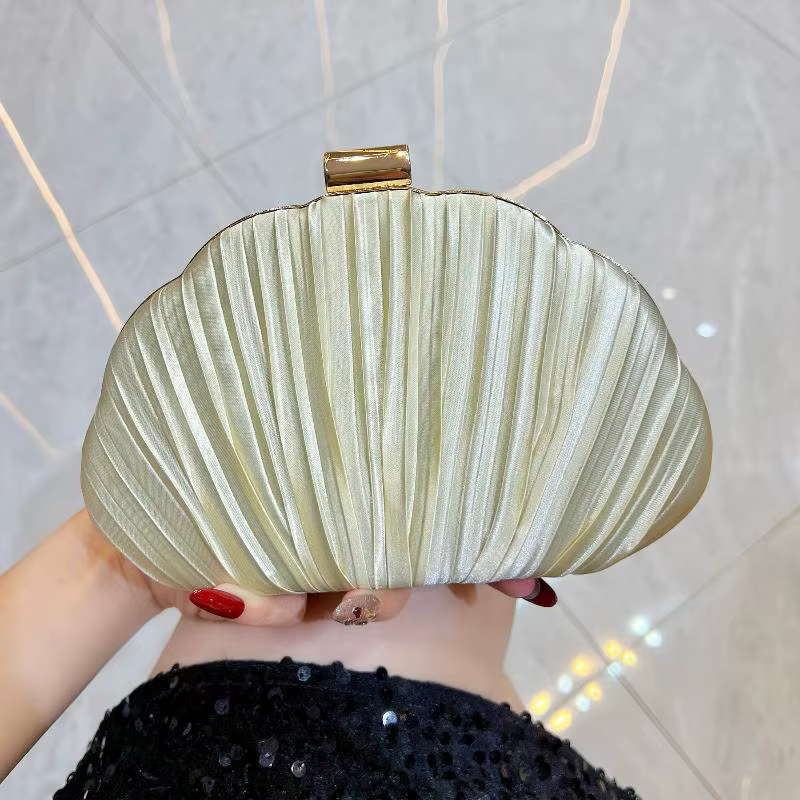 Pochette de luxe élégante pour femme, sac à bandoulière chic, idéal pour mariages et soirées, utilis