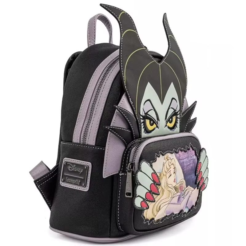 Mini sac à dos Villains Scene Sleeping Beauty Maleficent, sac à dos tendance pour tous les jours, ca