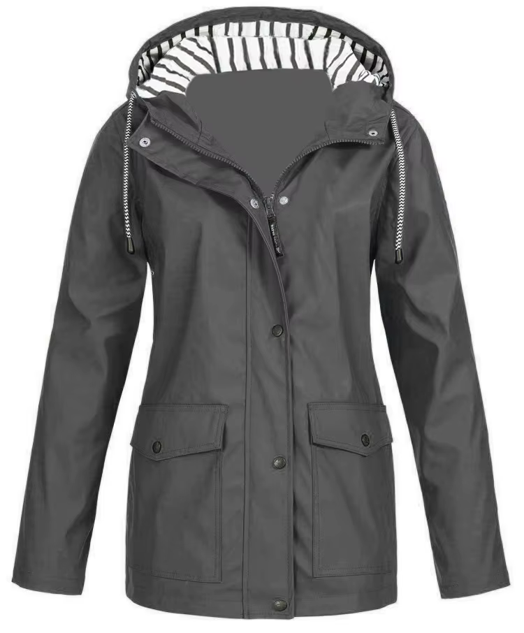 Veste à capuche à manches longues pour femme, imperméable, écran solaire, tenue sportive, décontract
