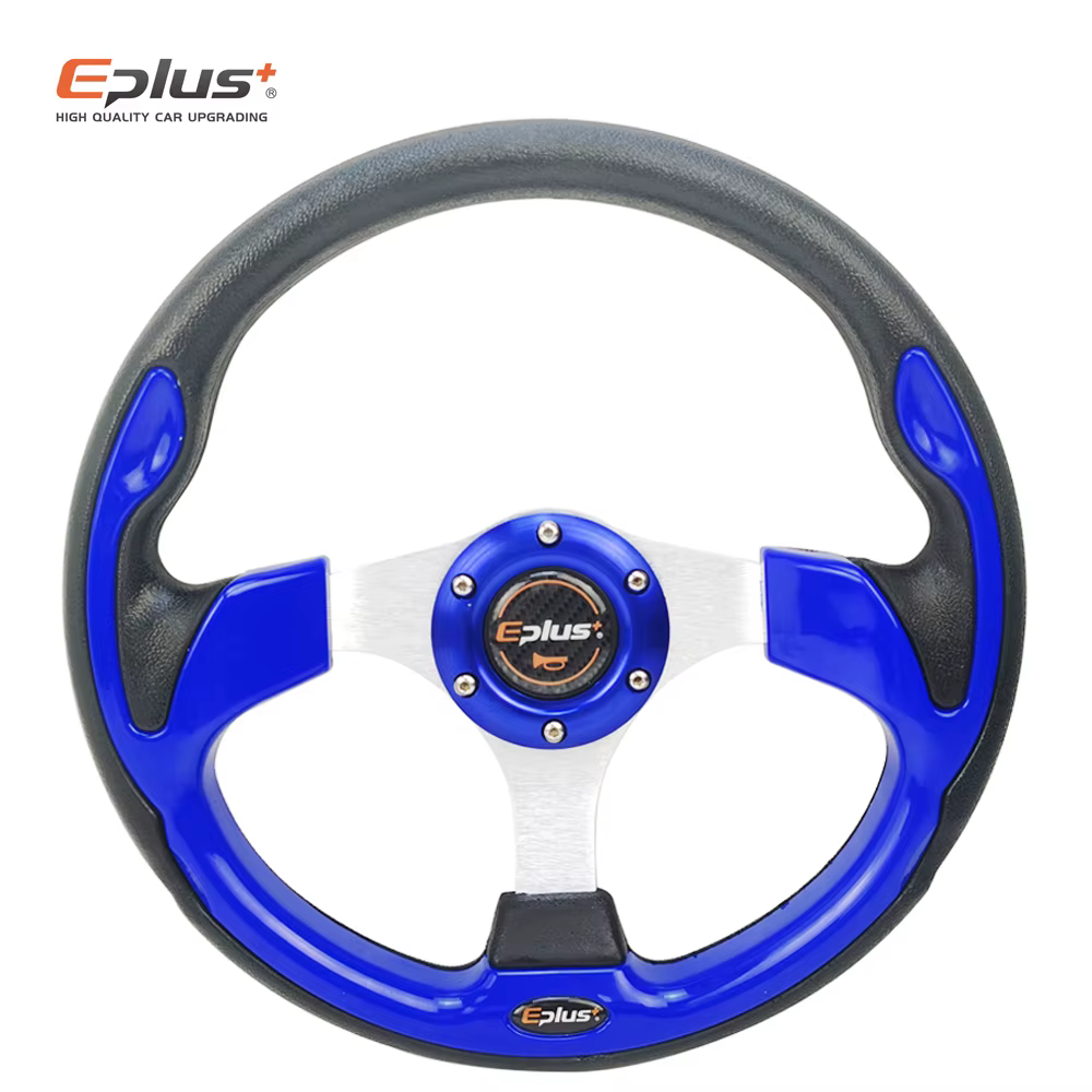 Volant de sport universel pour voiture, type course, haute qualité, 13 pouces, 320 mm, aluminium PU,