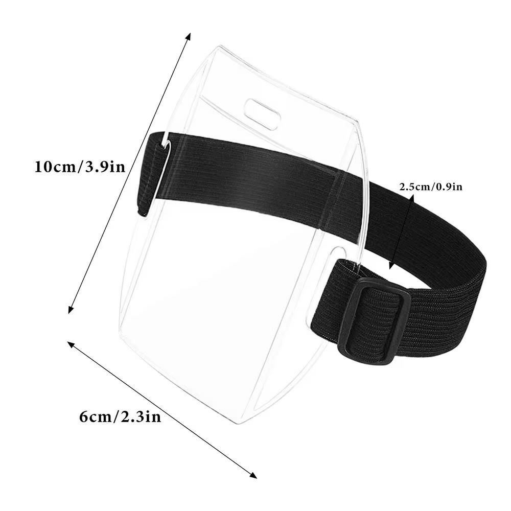 Porte-billet de ski réglable pour bras, protège-badge, pochette souple pour billets, organisateur po