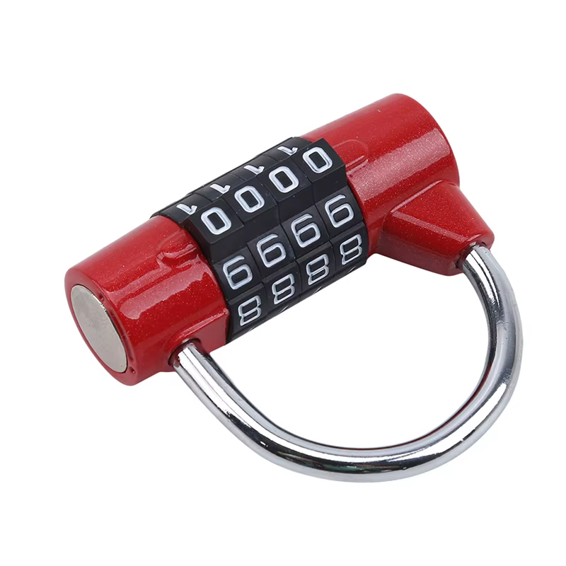 Combinaison multifonctionnelle 4 chiffres cadenas de sécurité casier de gymnastique tiroir armoire à