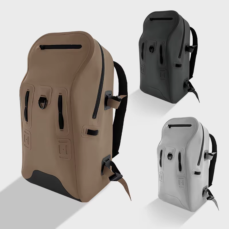 Sac Luya imperméable pour l'extérieur, sac à dos étanche en TPU avec fermeture éclair scellée, sac à