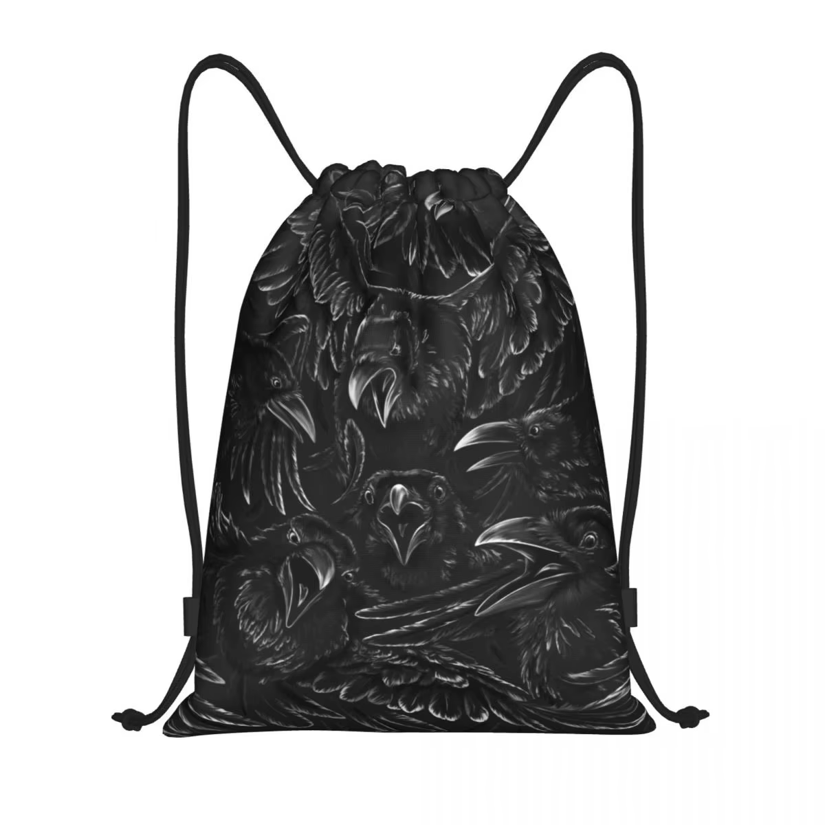 Sac à dos de sport personnalisé Raven Rage Proximité Wstring pour hommes et femmes, sacoche d'entraî