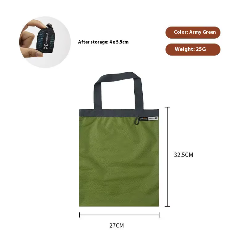 XENOSMILUS-Mini Sac de Shopping Portable Écologique, observateur et Étanche, Idéal pour Voyager, Ran