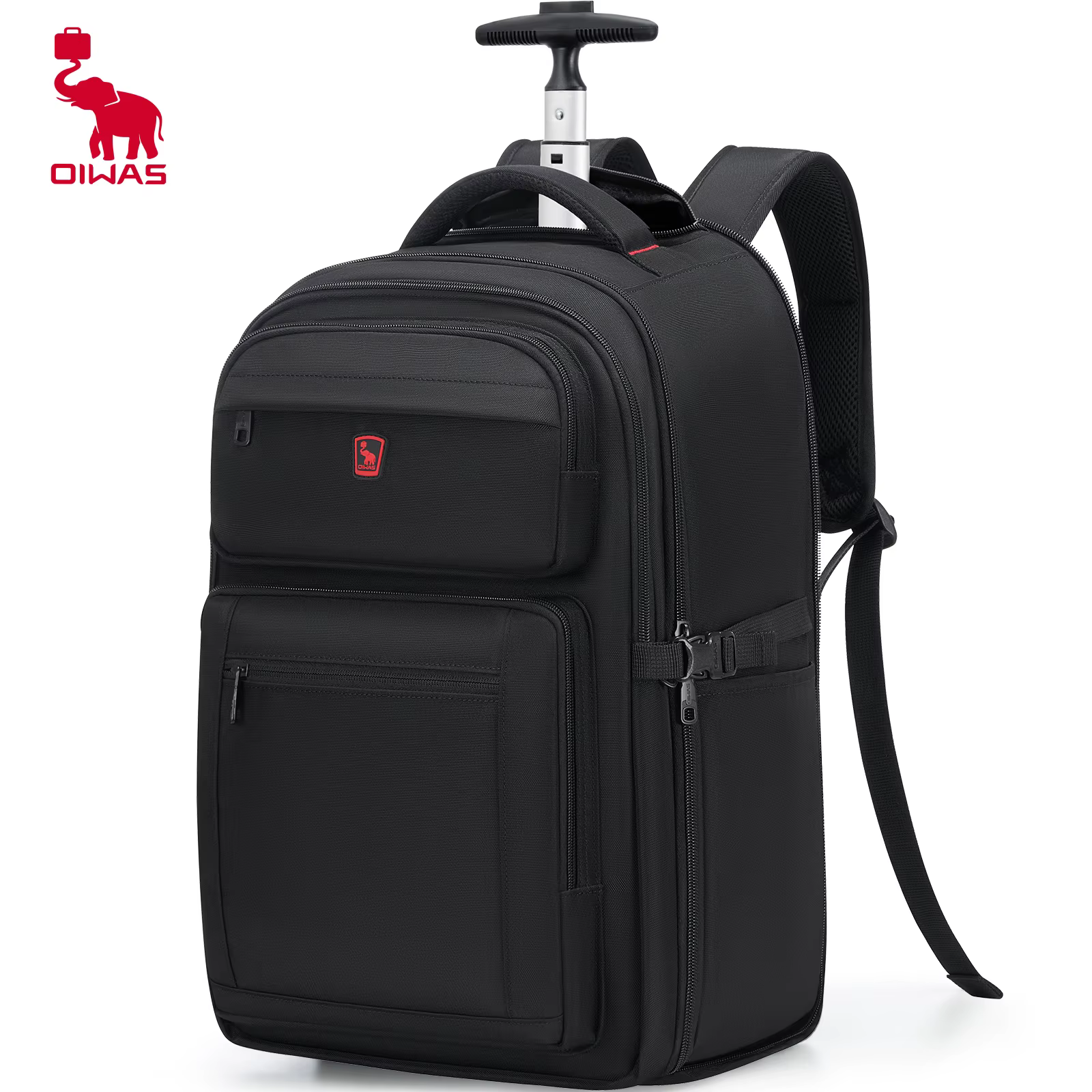OIWAS – sac à dos de voyage d'affaires à la mode, avec fonction levier et rouleau, ensemble de voyag