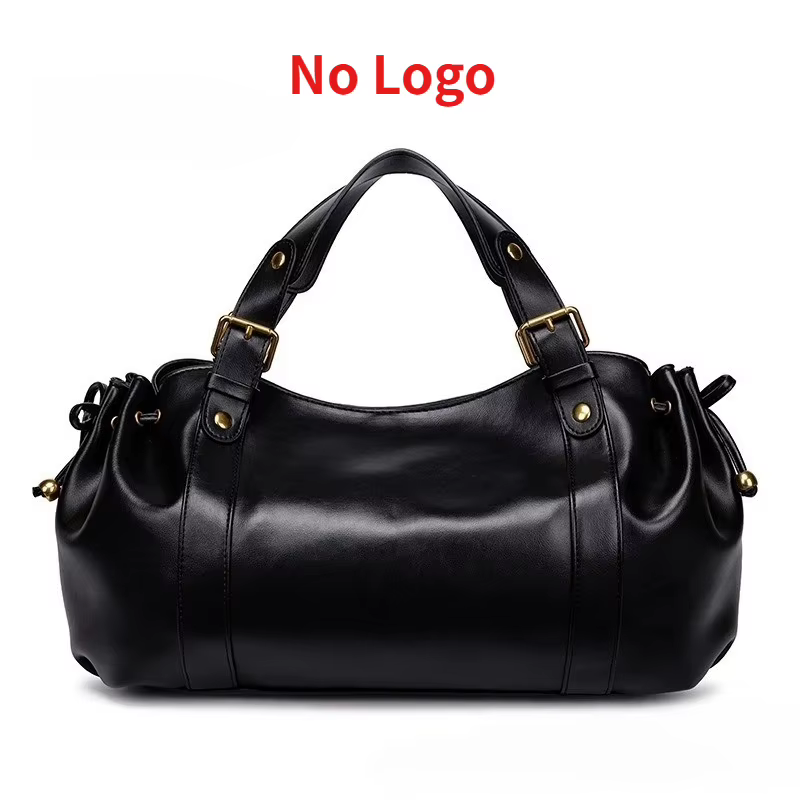 Sac à main simple à bandoulière pour femmes, sac Boston élégant et polyvalent, sac de travail intéri