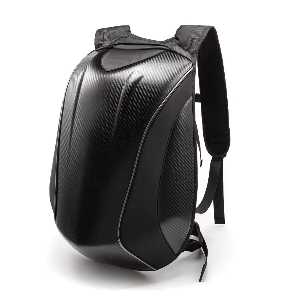 Sac à dos de Moto classique rétro, sacs de course assortis, sac de Moto étanche en Fiber de carbone,