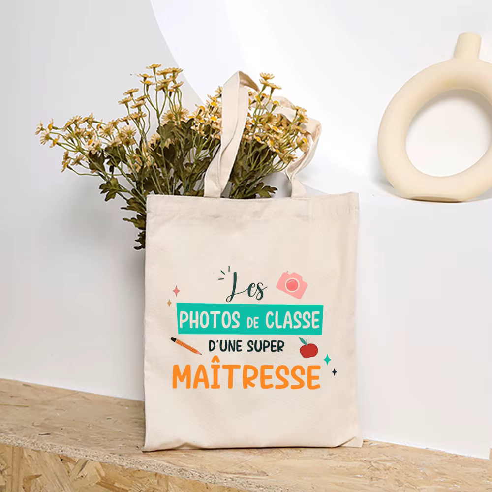 Merci maîtresse femmes sacs à main mode toile sac à bandoulière grande capacité sacs fin de l'école 