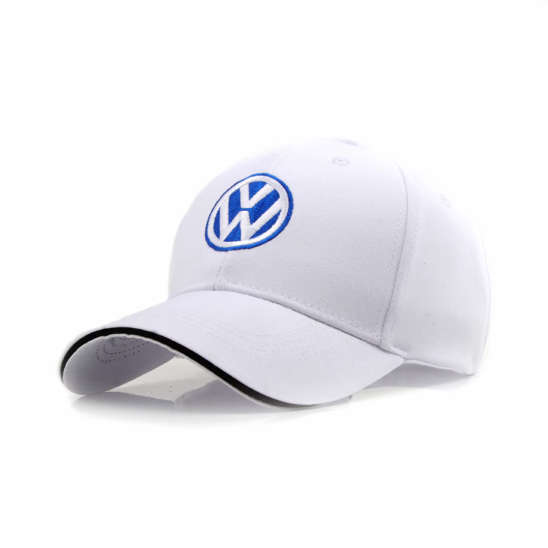 Casquette de sport à logo de voiture brodé, chapeaux décontractés, moulures intérieures pour Volkswa