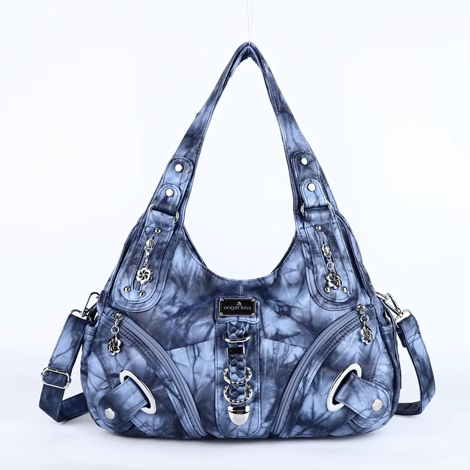 Sac à main polyvalent pour femme, sac à bandoulière noir tendance, sac à poignée supérieure, sacoche